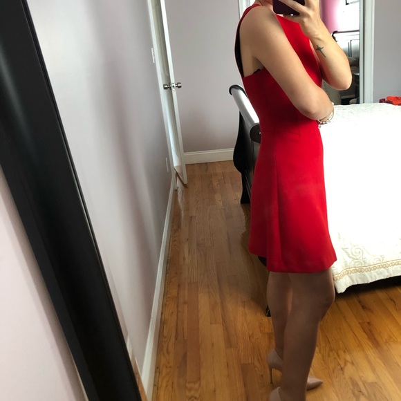 Zara A-Line Tailored Mini Dress - Picture 9 of 16